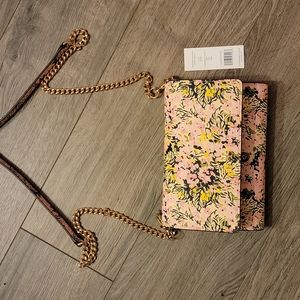 New 🌸 floral Tory Burch crossbody / wallet